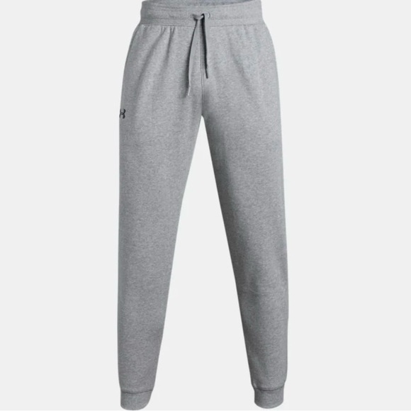 Under Armour Other - Under Armour Men's Heather Gray Hustle Fleece Joggers